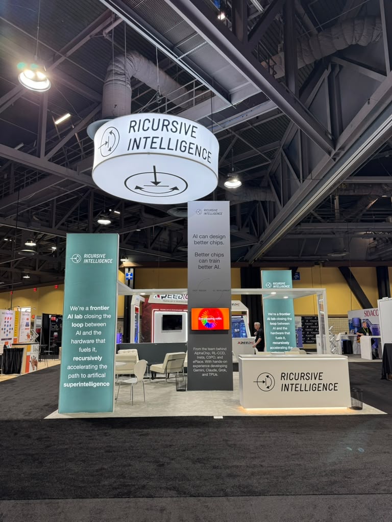 Completed booth front view