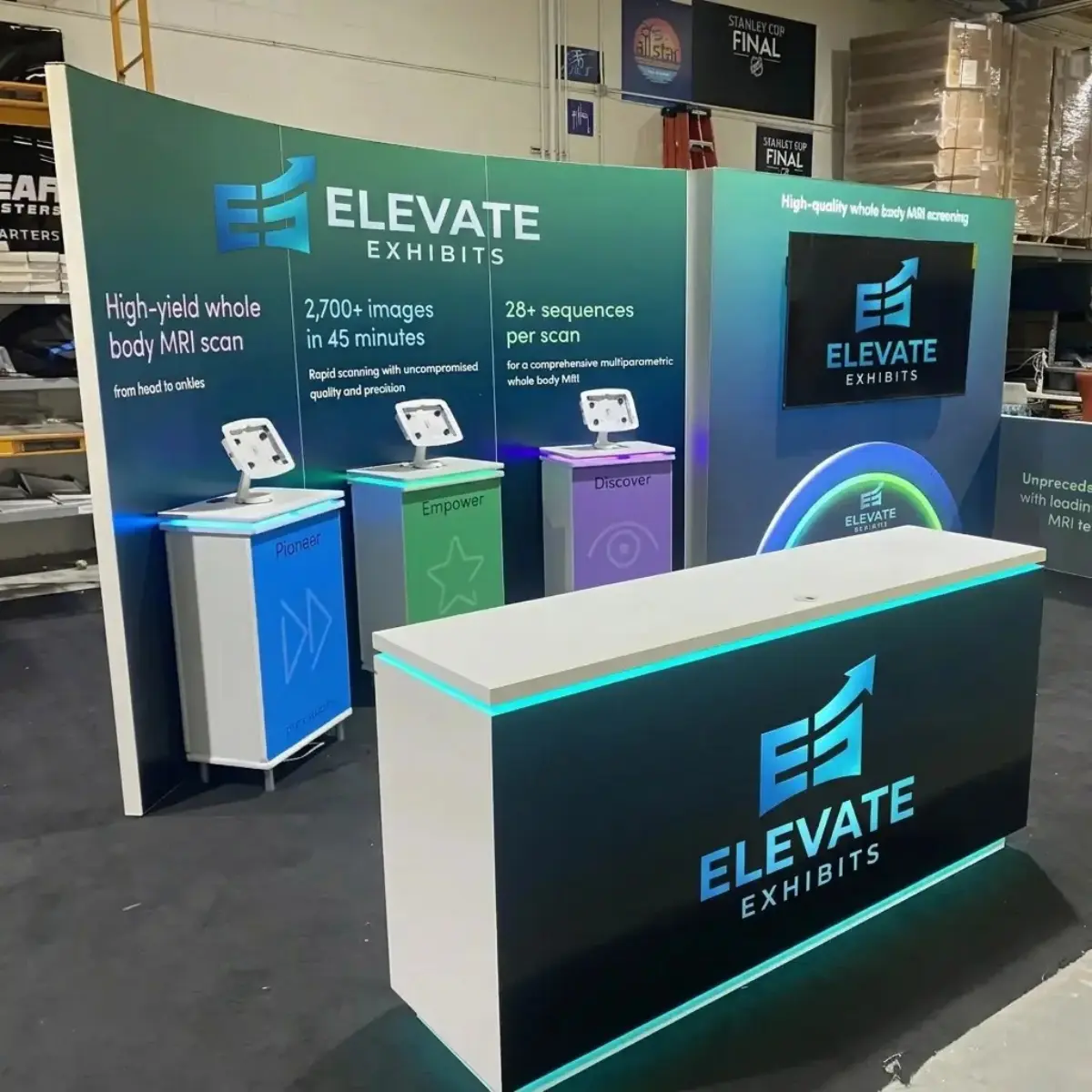Immersive digital environment for brand activation experience at RSA Conference