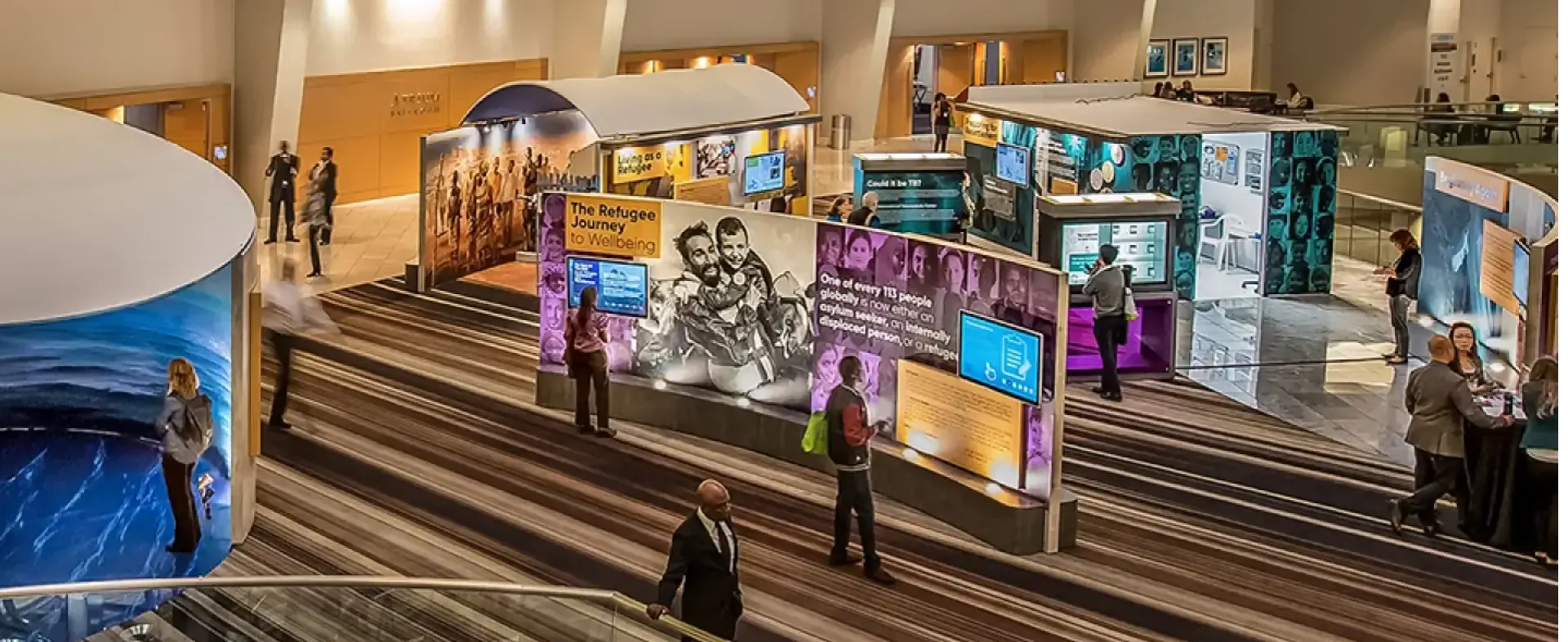 Custom Island Exhibits