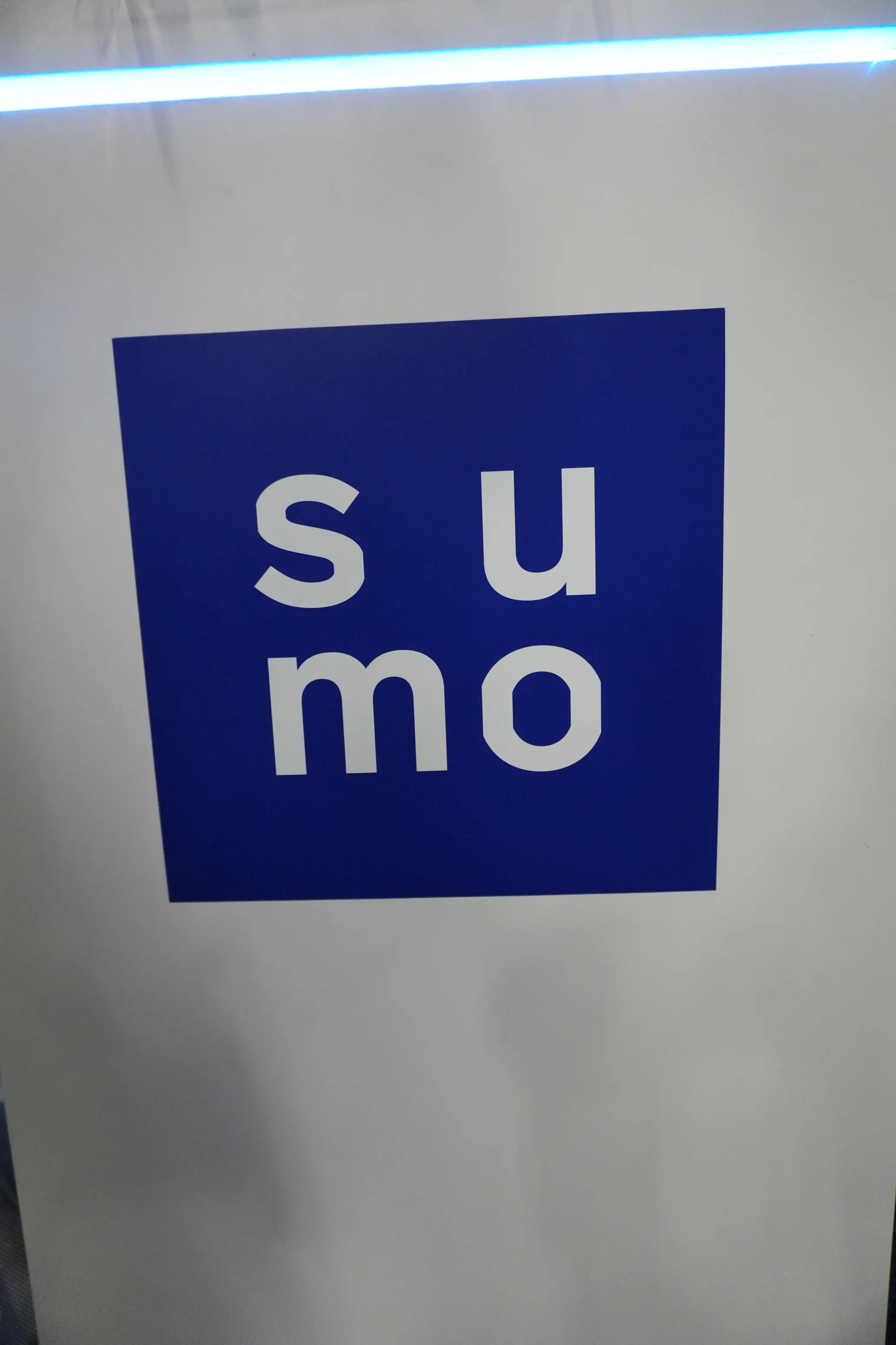 Sumo Logic merchandising stand